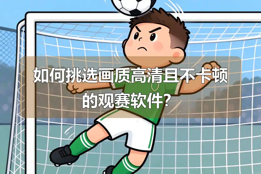 如何挑选画质高清且不卡顿的观赛软件?